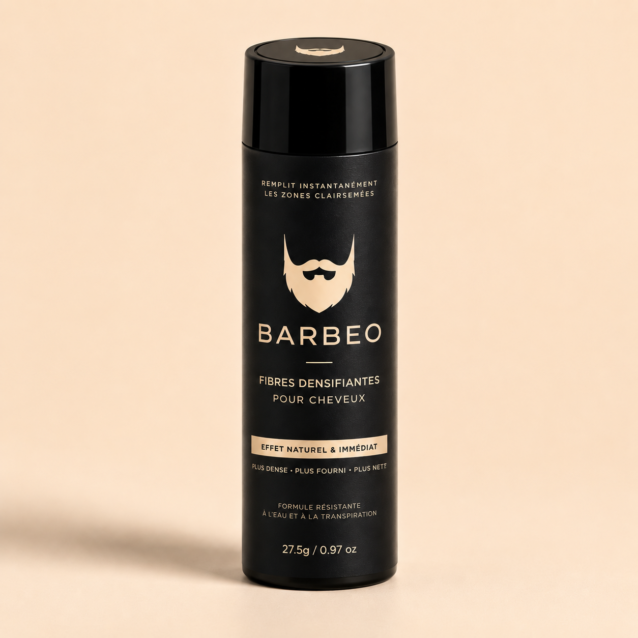Fibres Densifiantes BARBEO pour barbe plus dense et uniforme